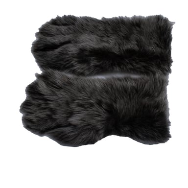 Bottega Veneta, grey shearling gloves