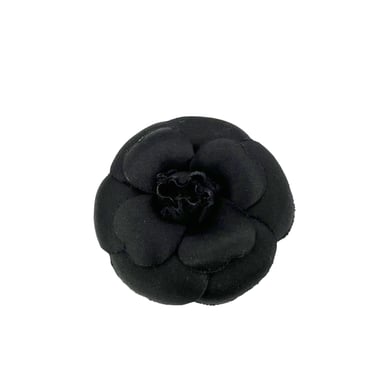Chanel Vintage Cloth Brooch Camelia