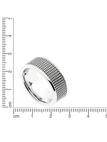 Zeeme Stainless Steel Ring Stainless steel gloss