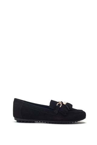 Essana Black Loafers