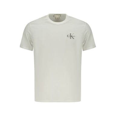 Calvin Klein White Cotton Men T-Shirt