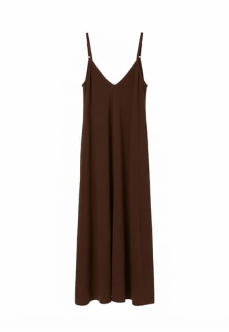 Chloe Long Dress BROWN