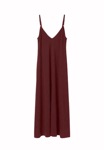 Chloe Long Dress BURGUNDY