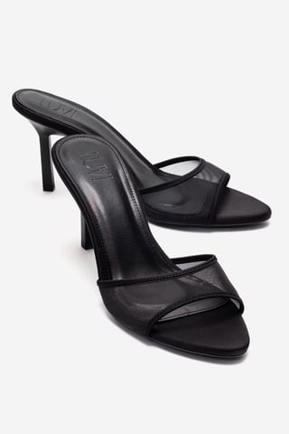 Monroe Stiletto Mesh Sandal