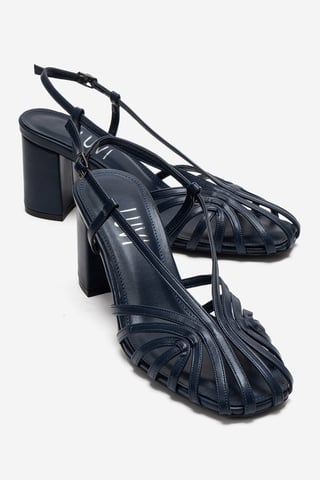 Wilda Klacksandal med Blockklack