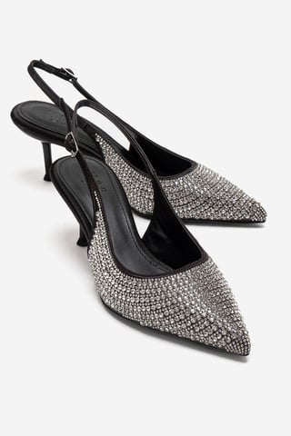 Yasmina Dekorerad Stilettopump