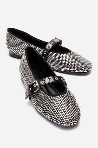 Clive Embellished Ballet Flat