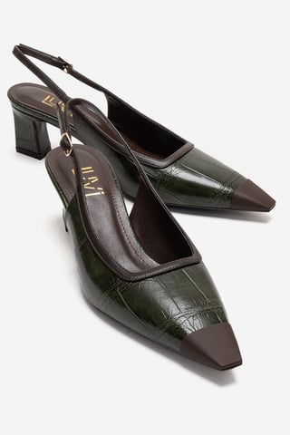 Hilda Block Heel Pump