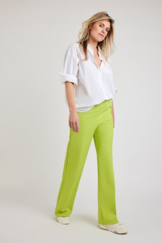 Corel Broek Lilly Wide Pants  Green