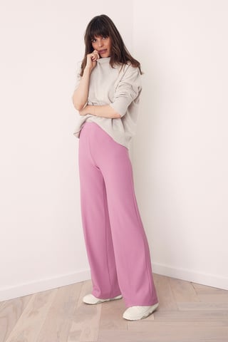 Corel Broek Lilly Wide Pants Pink