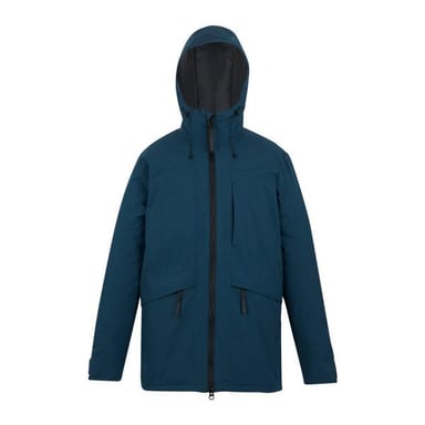 Regatta Mens Balaton Insulated Waterproof Jacket (Moonlight Denim/Black)