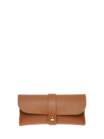 Roberta M  Brown Leather Case
