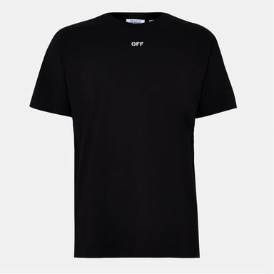 Herr Off White Arrow Slim T i svart-vitt