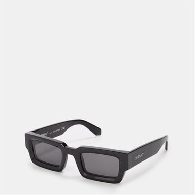 Accessories Off White Lecce Rectangle Full Rim Sunglasses in Black/Dark Grey