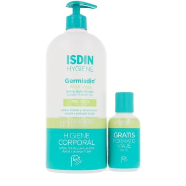 Germisdin Aloe Vera Bath Gel Lot 2 pz