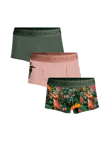 Muchachomalo Heren Boxershorts - 3-Pack - Mannen Onderbroeken