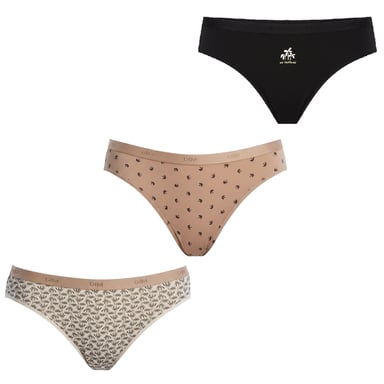 Pack-3 Stretch Cotton Briefs D4C17 for Women
