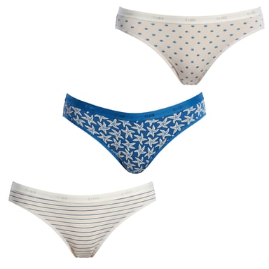 Pack-3 Stretch Cotton Briefs D4C17 for Women