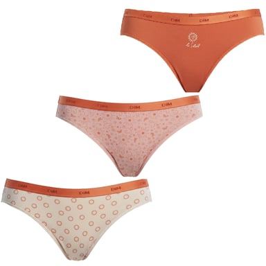 Pack-3 Stretch Cotton Briefs D4C17 for Women