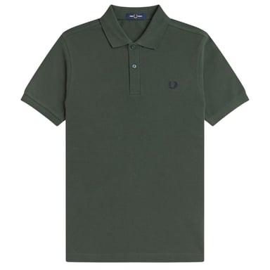 Fred Perry Militair Groen Effen Poloshirt