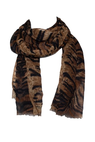 Saint Laurent, Tiger printed scarf