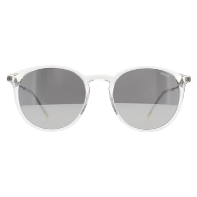 Hugo by Hugo Boss HG 1286/S SRJ T4 transparante grijze spiegelzonnebril