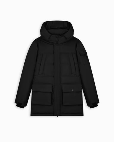 Black Bananas Commander V2 Parka Jacket, Black