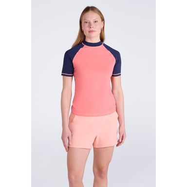Mountain Warehouse Womens/Ladies UV Protection Rash Guard (Light Pink)