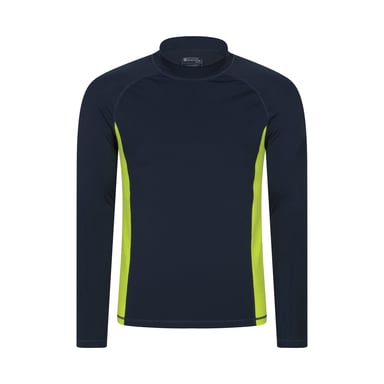 Mountain Warehouse Mens Long-Sleeved Rash Guard (Bright Yellow)