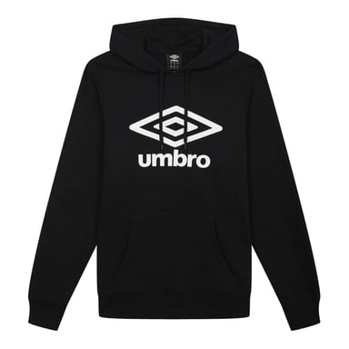 Umbro Mens Logo Hoodie (Black)
