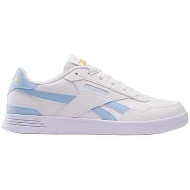 Women's Reebok Court Advance Low Top Court Shoes in Chalk/Softblue