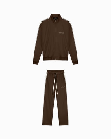 Black Bananas Dept. Taped Tracksuit, Brown
