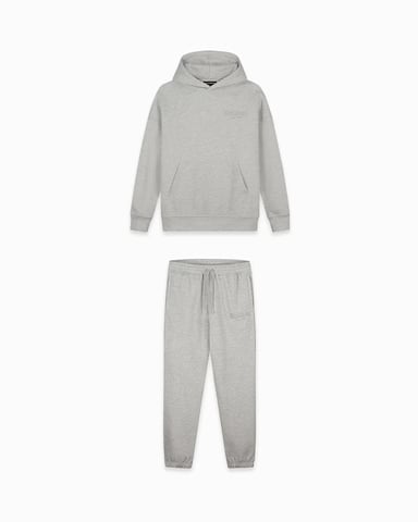 Black Bananas Set. Design Dept Tracksuit, Melange Grey