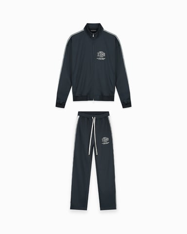 Black Bananas Monogram Tracksuit, Navy