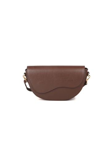 Giulia Monti Shoulder Bag Walnut Brown