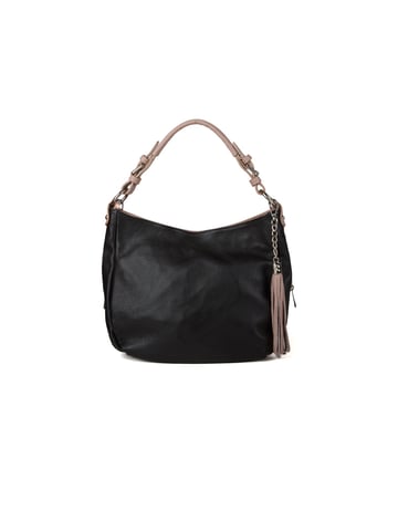 Giulia Monti Shoulder Bag Black Nude