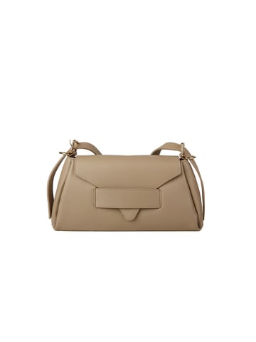 Giulia Monti Shoulder Bag Gray Beige