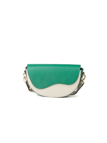 Giulia Monti Shoulder Bag Classic Green Light Beige