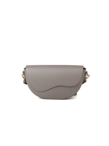 Giulia Monti Shoulder Bag Grey Brown