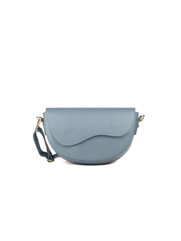 Giulia Monti Shoulder Bag Steel Blue