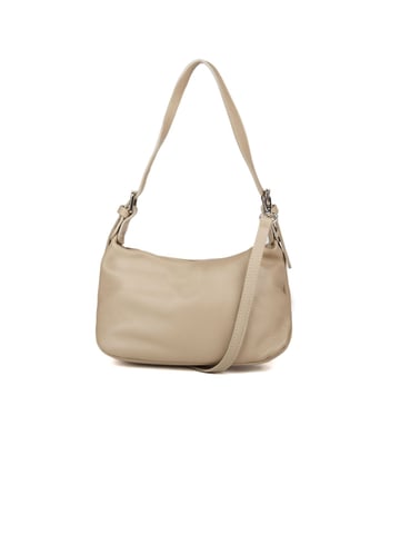 Giulia Monti Shoulder Bag Gray Beige