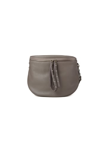 Giulia Monti Shoulder Bag Grey Brown