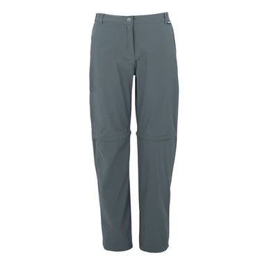 Regatta Womens/Ladies Travel Light II Packaway Hiking Trousers (Seal Grey)