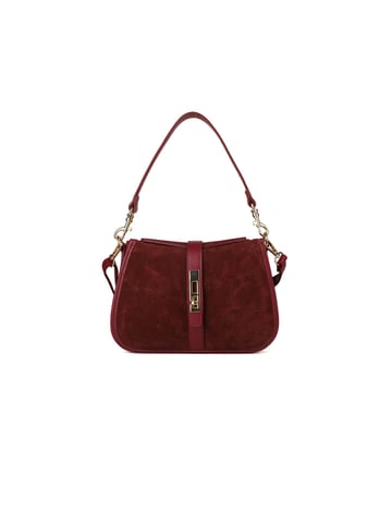 Giulia Monti Shoulder Bag Burgundy