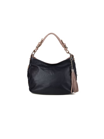 Giulia Monti Shoulder Bag Navy Nude