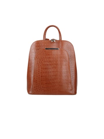Giulia Monti Backpack Saddle Brown