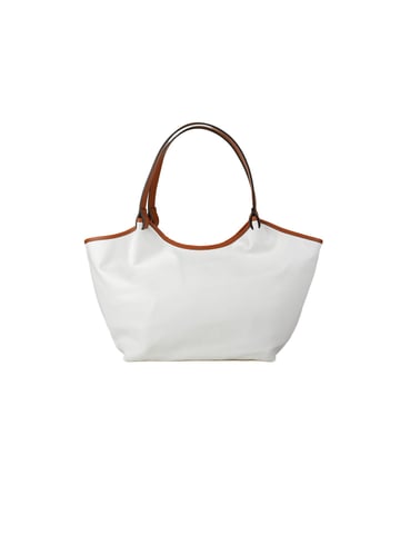 Giulia Monti Tote Bag White Golden Brown