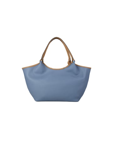 Giulia Monti Tote Bag Sky Blue Brown