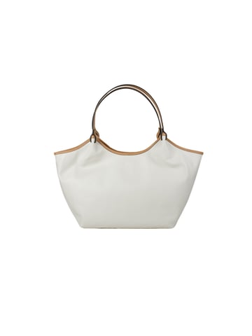 Giulia Monti Tote Bag Light Beige Light Brown