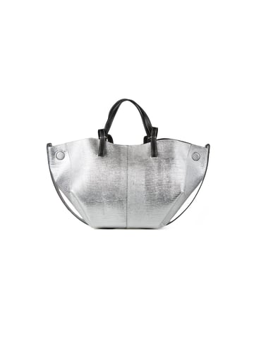 Giulia Monti Tote Bag Silver Black